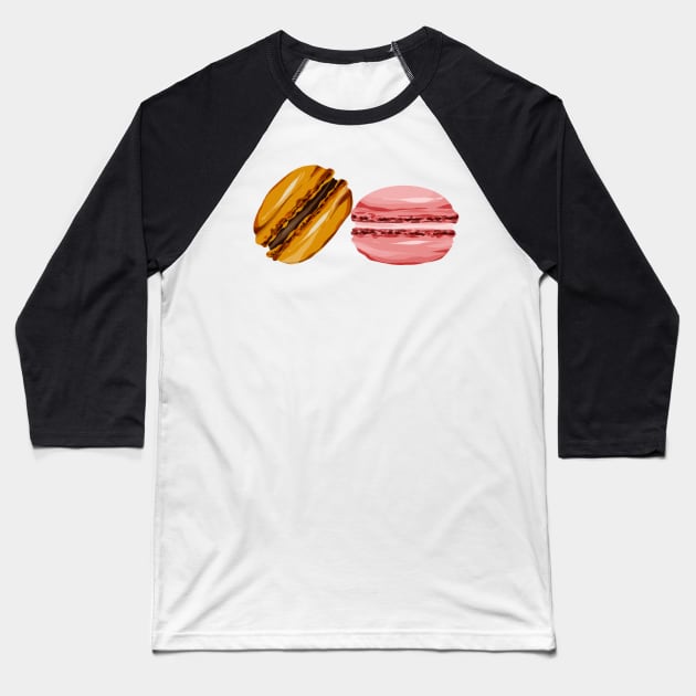 Macaron Baseball T-Shirt by Nadia Nurhanifa